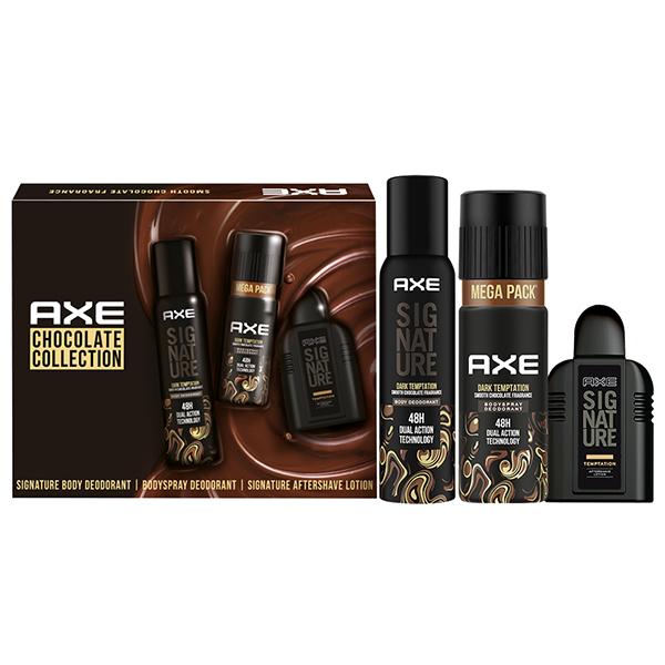 Axe Chocolate Collection Gift For Men Perfume, Bodyspray, Aftershave 469  ml