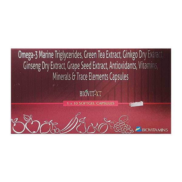 BIOVIT XT Capsule 10's Price, Uses, Side effects, Substitutes | Netmeds
