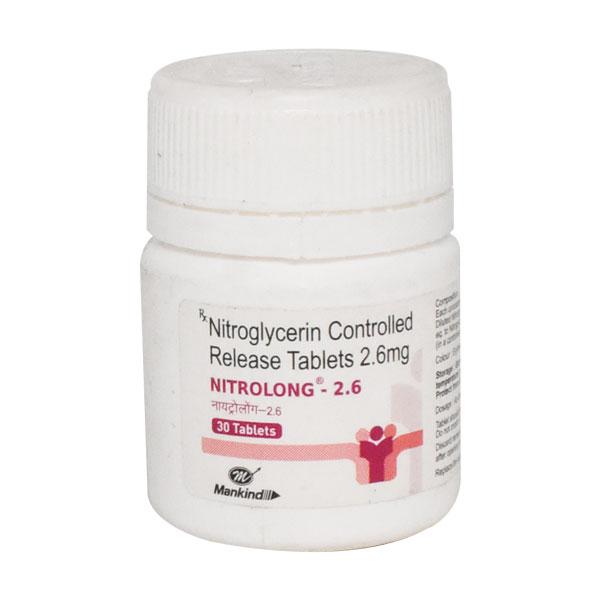 nitrolong 2.6mg tablets