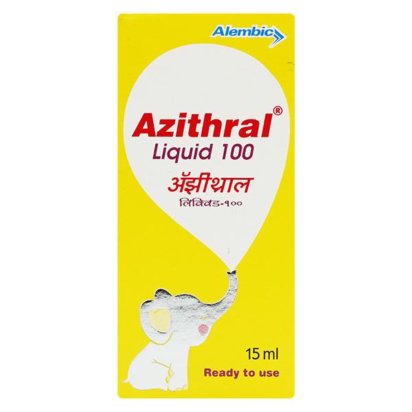 Azithral 100mg Liquid 15ml Price, Uses, Side effects, Substitutes | Netmeds