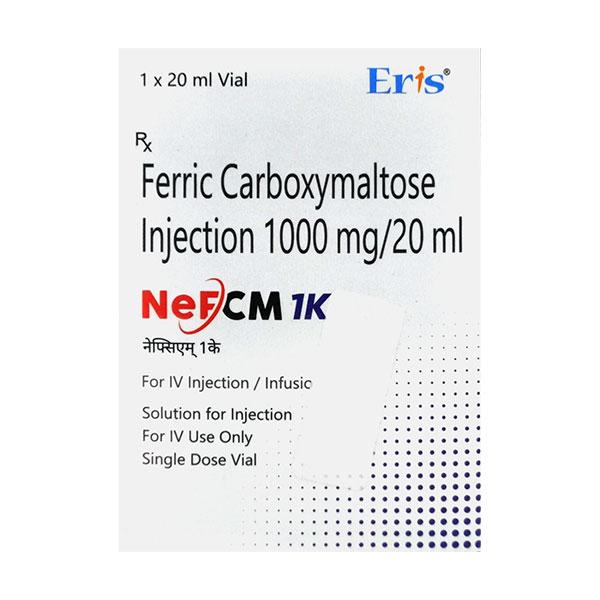 Nefcm 1k Injection 20ml Price, Uses, Side effects | Netmeds