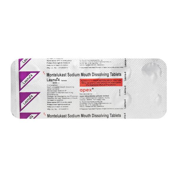 lasma 4mg tablet