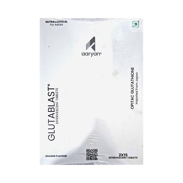 GLUTABLAST ORANGE FLAVOUR Effervescent Tablet 2x15's