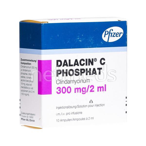 Dalacin C 300mg Injection 2ml Price, Uses, Side effects, Substitutes ...