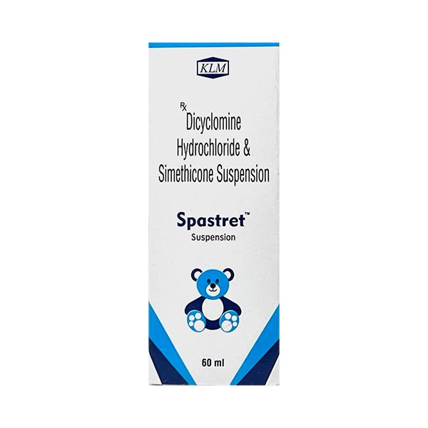 Spastret Suspension 60ml Price, Uses, Side effects | Netmeds