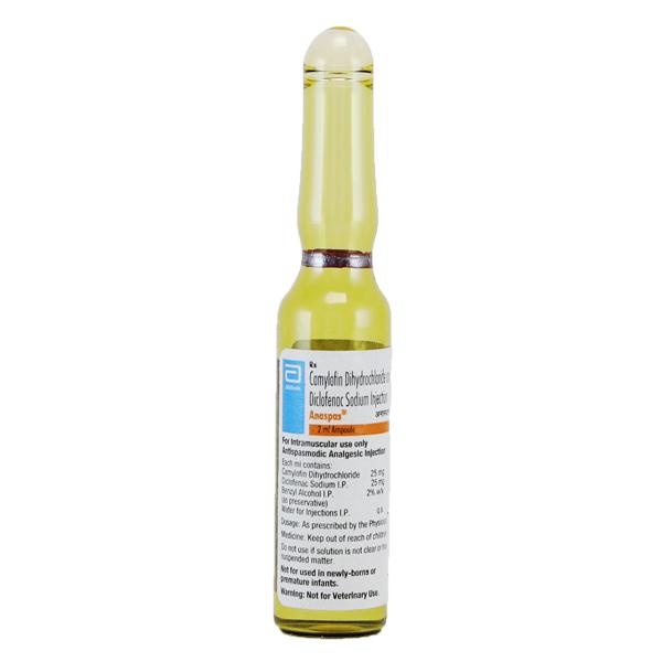 Anaspas Injection 2ml Price, Uses, Side effects, Substitutes | Netmeds