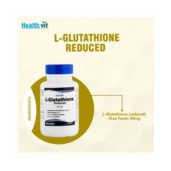 50mg glutathione L Glutathione 50mg – Holistix main image 0