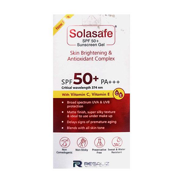 Solasafe SPF 50+ PA+++ With Vitamin C,e Skin Brightening & Antioxidant ...