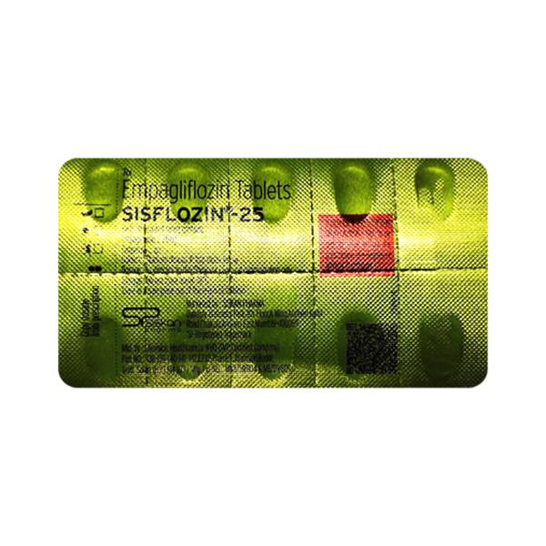 SISFLOZIN 25 Tablet 10's