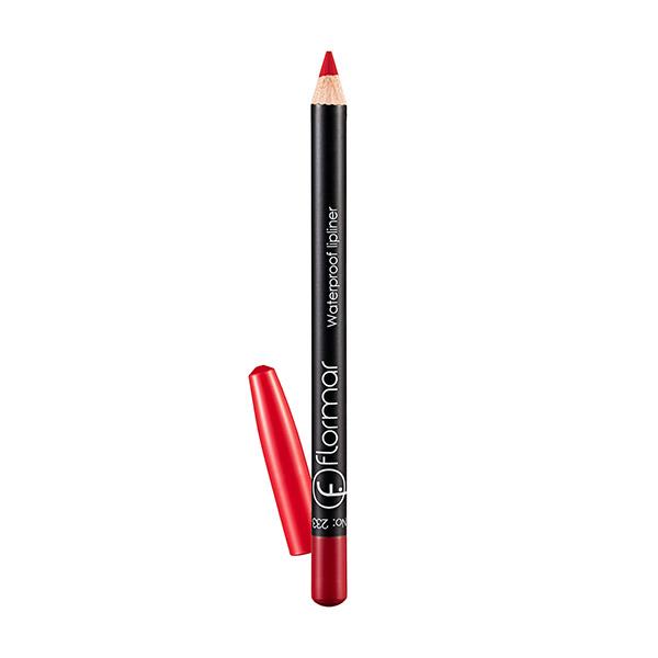 Buy Flormar Waterproof Lipliner 233 Dramatic Red 1.14 gm Online at ...