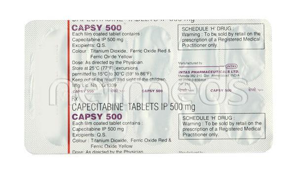 capsy 500mg tablets