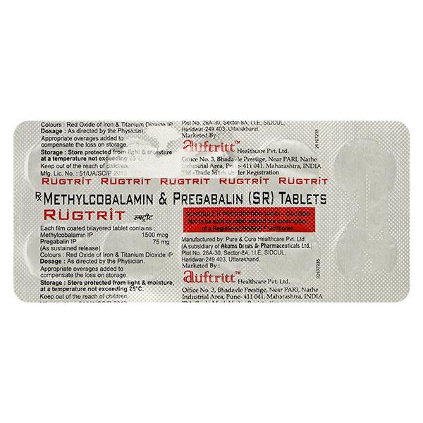 RUGTRIT TABLET 10'S Price, Uses, Side effects, Substitutes | Netmeds
