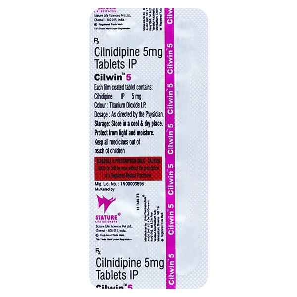 CILWIN 5 Tablet 10's : Price, Uses, Side Effects | Netmeds