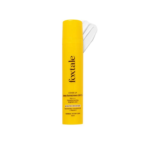 Buy Foxtale Coverup Spf 50+ Broad Spectrum Dewy Sunscreen 50 ml Online ...
