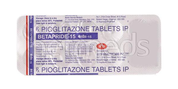Betapride 15mg Tablet 10'S : Price, Uses, Side Effects | Netmeds