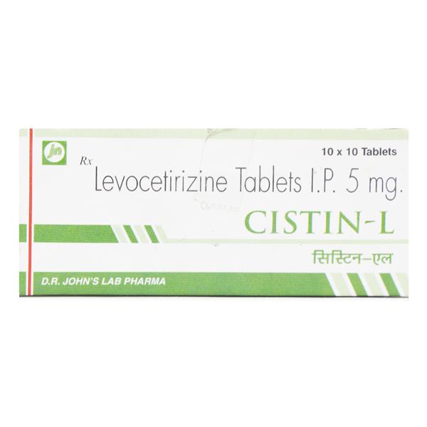 Buy Cistin L 5mg Tablet 10'S Online at Upto 25% OFF | Netmeds