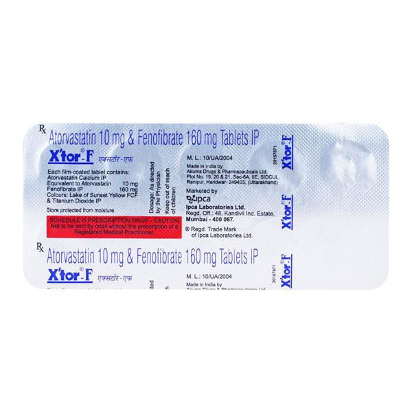 Buy Xtor F Tablet 10'S Online at Upto 25% OFF | Netmeds