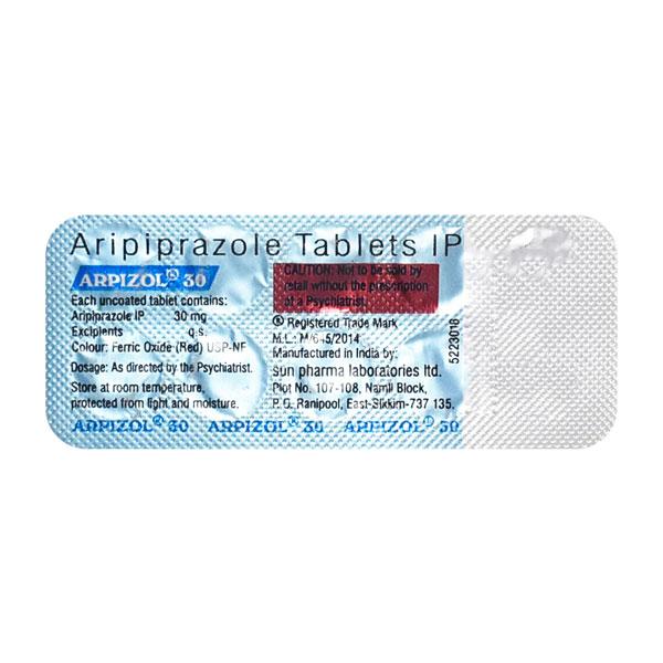 arpizol 30mg tablet