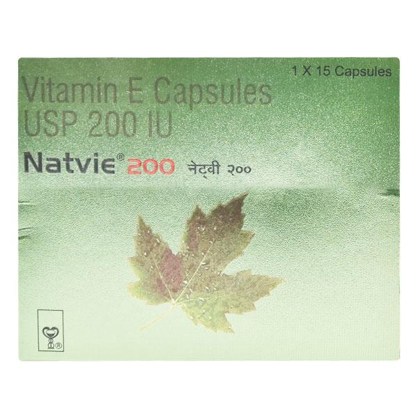 NATVIE 200 Capsule 15's Price, Uses, Side effects, Substitutes | Netmeds