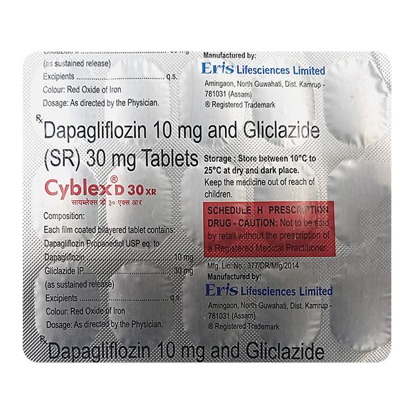Buy CYBLEX D 30 XR Tablet 15's Online | Netmeds