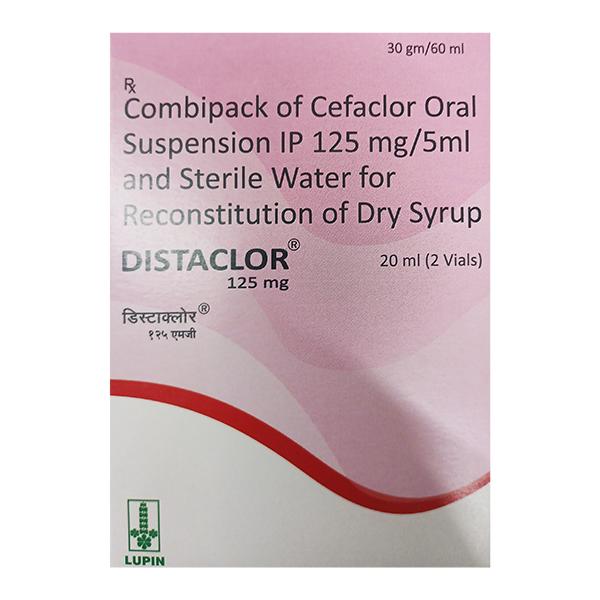 distaclor 125mg oral suspension 60ml