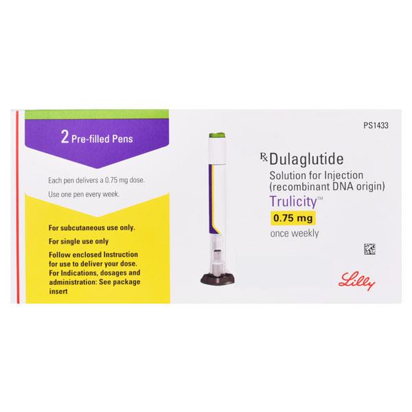 trulicity 0.75mg injection pfs 2x0.5ml