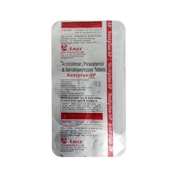 NEXTPLUS SP Tablet 10's Price, Uses, Side effects, Substitutes | Netmeds