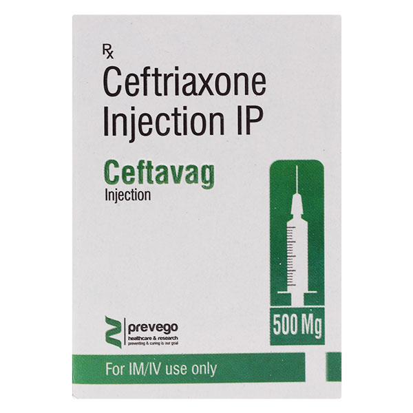 CEFTAVAG 500mg Injection 1's : Price, Uses, Side Effects | Netmeds