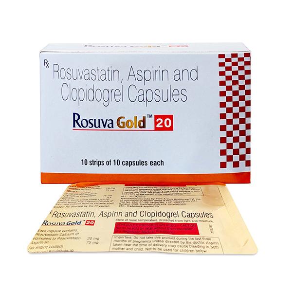 rosuva gold 20mg capsule