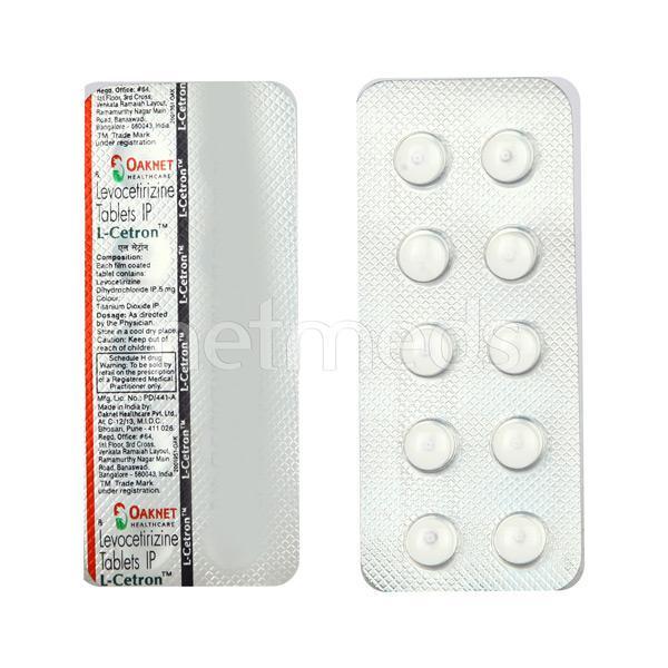 L Cetron Tablet 10'S : Uses, Side Effects, Price | Netmeds