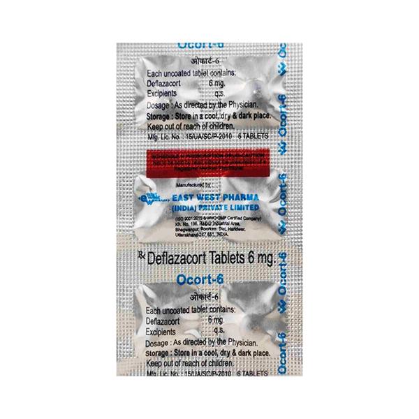 OCORT 6 Tablet 6's : Uses, Side Effects, Price | Netmeds