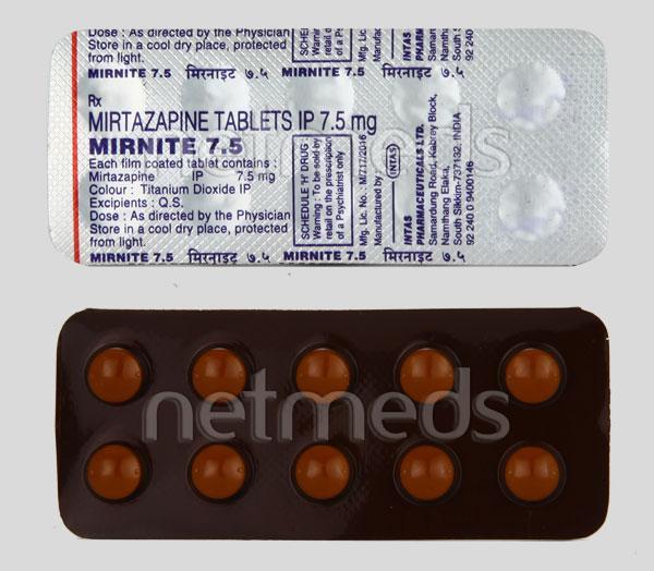 Mirnite 7.5mg Tablet 10'S - Price, Uses, Side Effects, and Substitutes ...