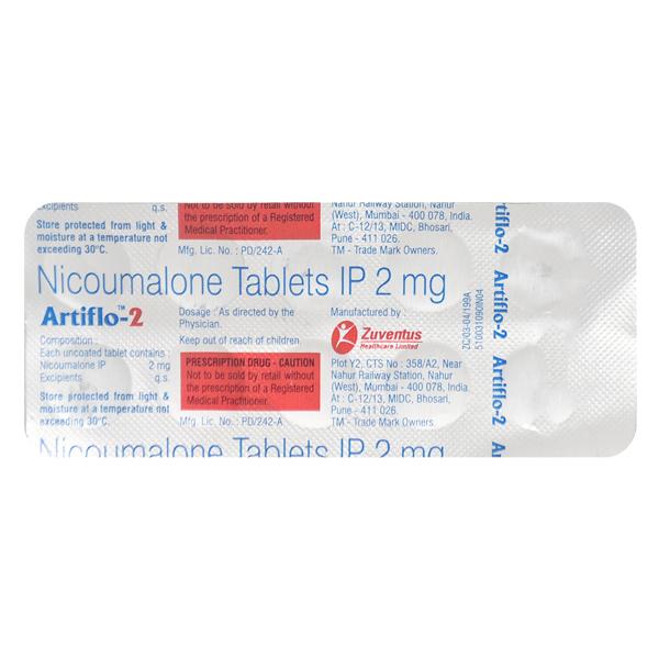 artiflo 2mg tablet