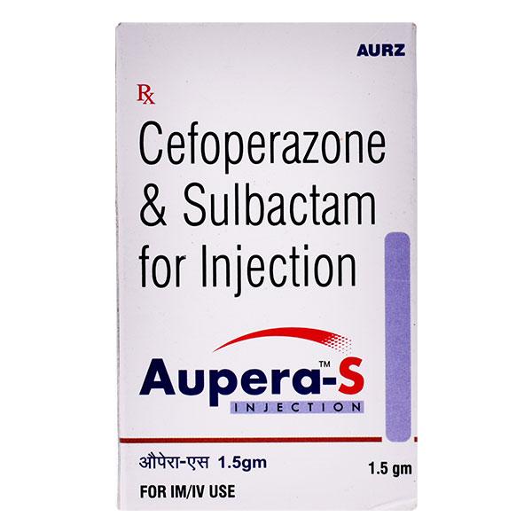 Aupera S 1.5gm Injection 1's : Price, Uses, Side Effects | Netmeds