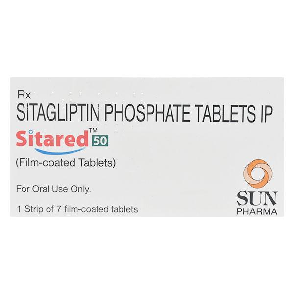 SITARED 50 Tablet 7's Price, Uses, Side effects, Substitutes | Netmeds