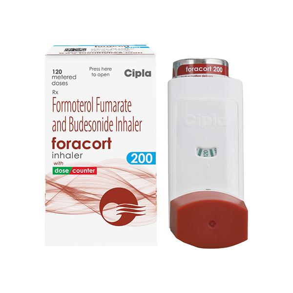 Buy Foracort 200 Inhaler 120Md Online at Upto 20% OFF | Netmeds