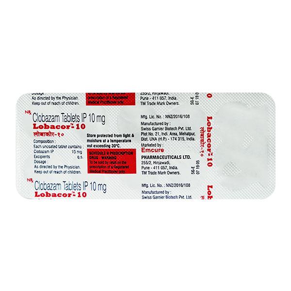 Lobacor 10mg Tablet 10'S - Price, Uses, Side Effects, and Substitutes ...