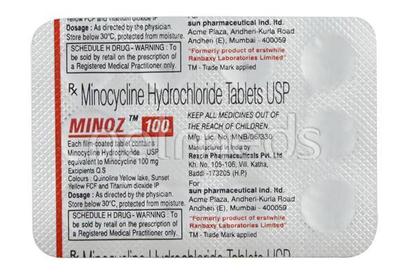 minoz 100mg tablet