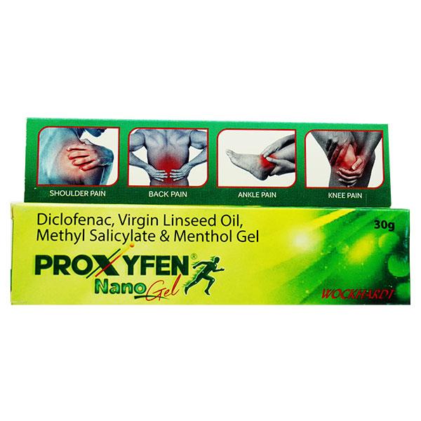 PROXYFEN Nanogel 30gm Price, Uses, Side effects, Substitutes | Netmeds