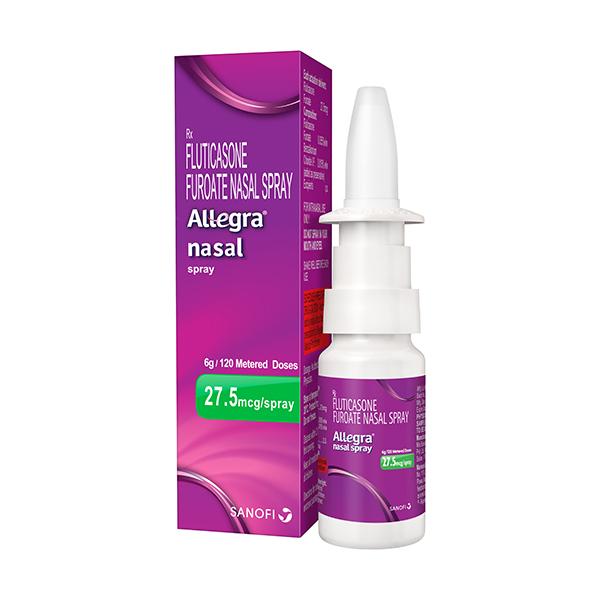 allegra nasal spray 120mdi