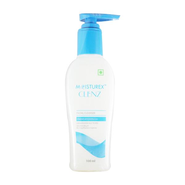MOISTUREX CLENZ FACIAL Cleanser 100ml Price, Uses, Side effects ...