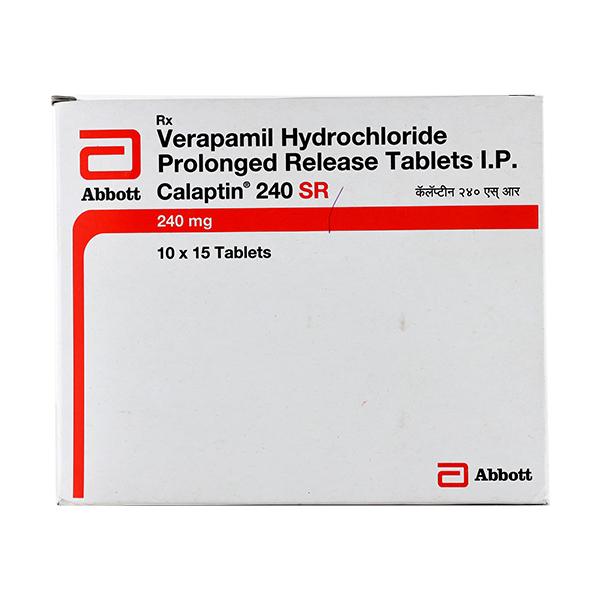 CALAPTIN 240 SR Tablet 15's : Price, Uses, Side Effects | Netmeds