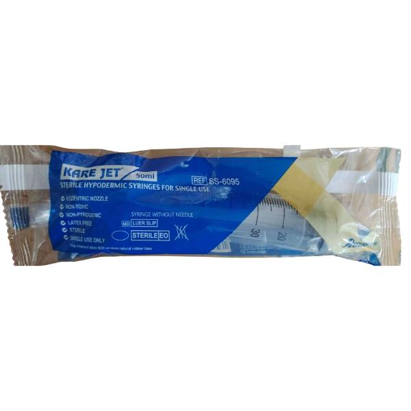 Romsons Kare Jet Luer Slip Syringe Without Needle 50 ml (Ref SS-6095) 1 ...