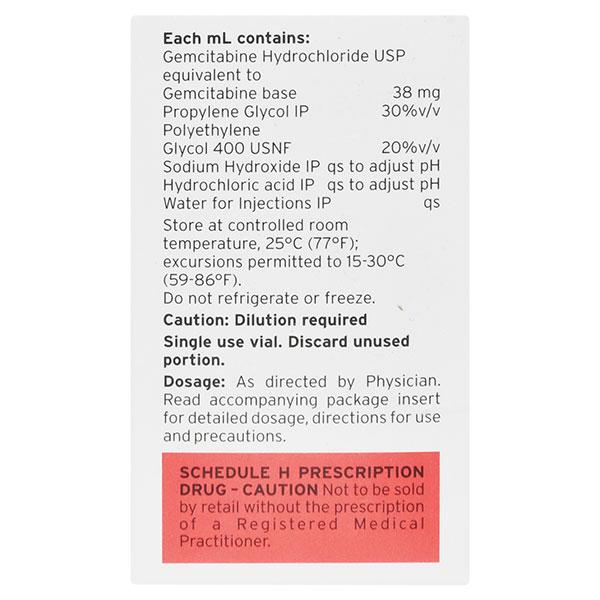 Buy Gemita 200mg Injection 1's Online at Upto 25% OFF Netmeds