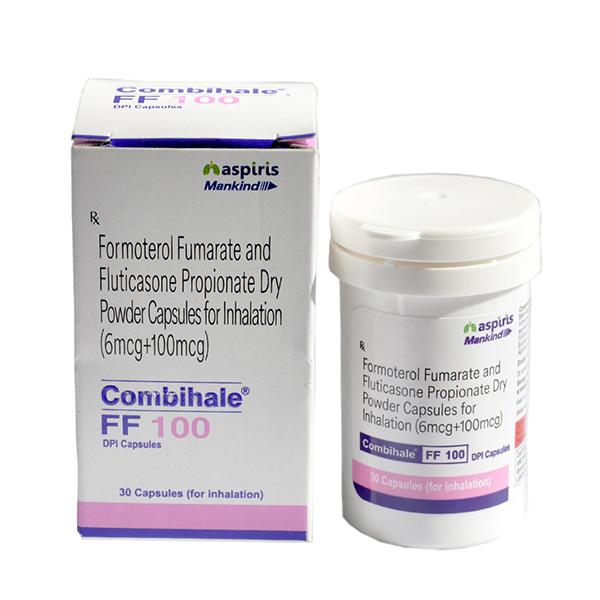 Buy COMBIHALE FF 100 DPI Capsule 30's Online at Upto 25% OFF | Netmeds
