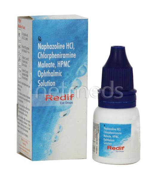Redif Eye Drops 10ml Price, Uses, Side effects, Substitutes | Netmeds