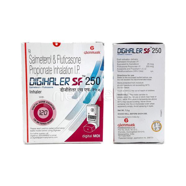 Buy Digihaler SF 250mcg Inhaler 120Md Online at Upto 25% OFF | Netmeds