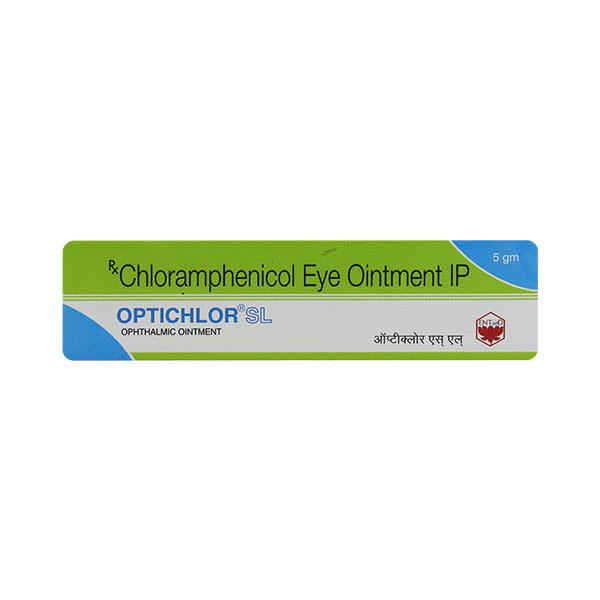 OPTICHLOR SL Eye Ointment 5gm Price, Uses, Side effects, Substitutes ...