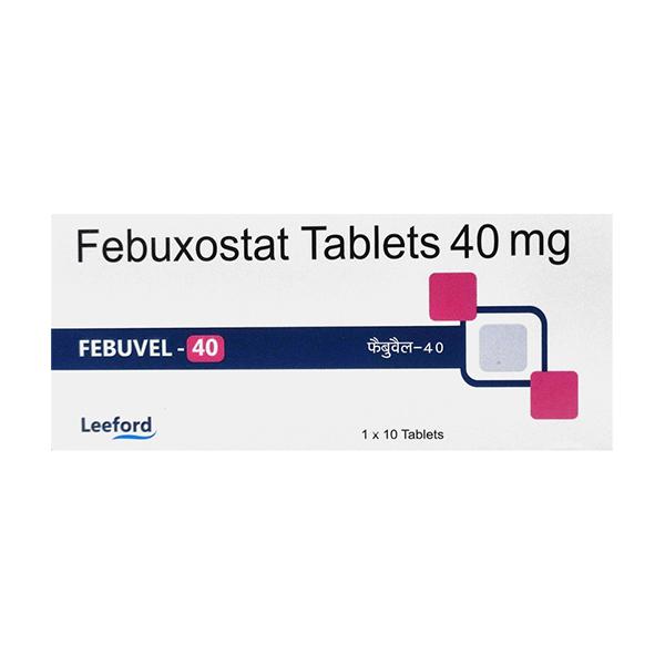 Febuvel 40mg Tablet 10'S Price, Uses, Side effects | Netmeds