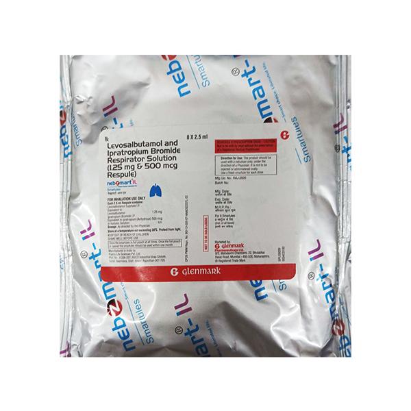 Buy NEBZMART IL Smartule 8X2.5ml Online at Upto 25% OFF | Netmeds